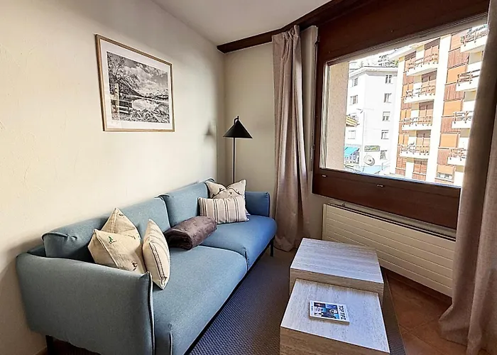 Zentrale Oase, Ski, Berge Spass, 45m2, Fuer 2p - C8 * St. Moritz